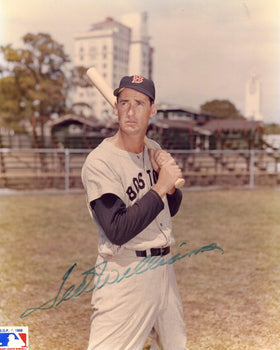 Ted Williams Autographed 8X10 Photo