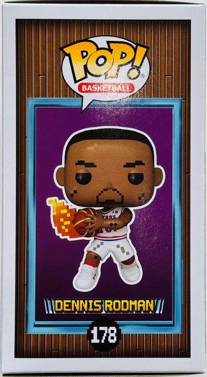 Dennis Rodman Autographed Nba Jam Le/5000 Funko Pop #178 (Jsa)