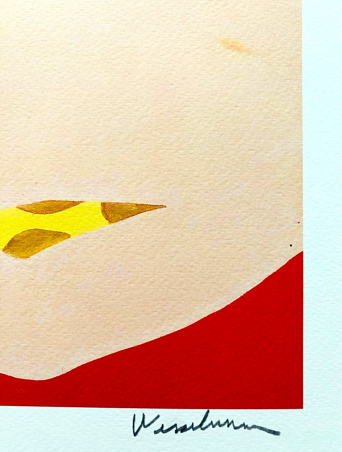 Tom Wesselmann Lithograph Handmade Coa Signed Op Numbered A Hand