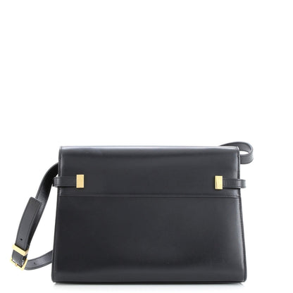 Saint Laurent Manhattan Shoulder Bag Leather Medium