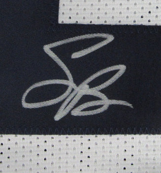 Saquon Barkley Signed/Auto White Custom Football Jersey Penn State Beckett 19562