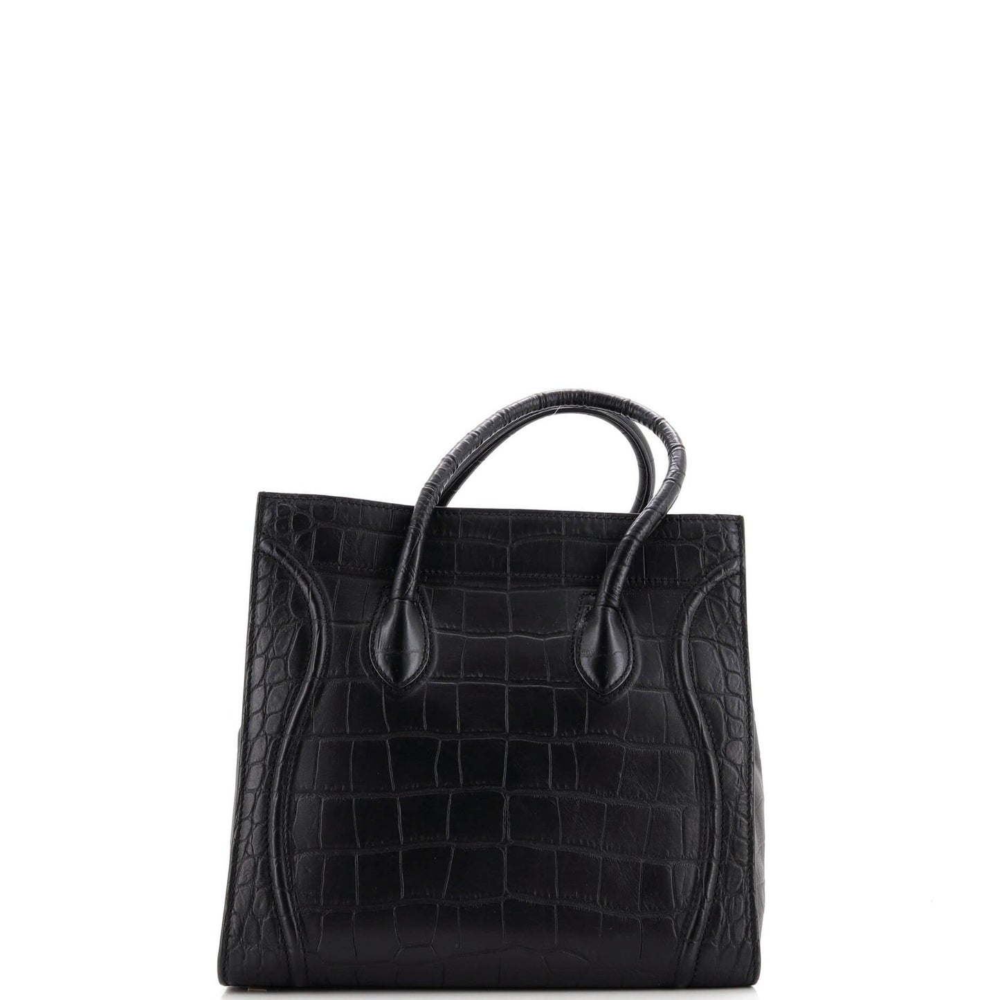 Celine Phantom Bag Crocodile Embossed Leather Medium