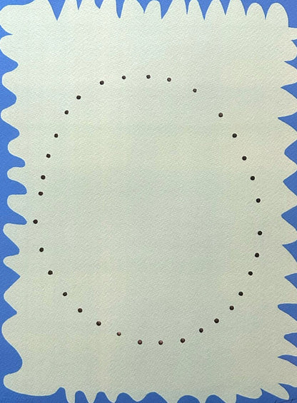 Lucio Fontana Lithograph 1978 Coa Signed In Pen