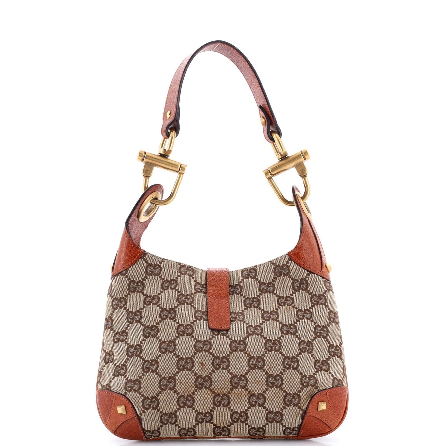 Gucci Piston Lock Jackie Hobo Gg Canvas Mini