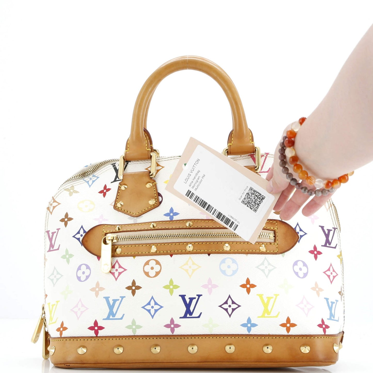 Louis Vuitton Alma Handbag Monogram Multicolor Pm