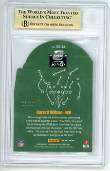 Garrett Wilson 2022 Panini Contender'S Optic Xs & Os Gold 6/10 Psa 9.5
