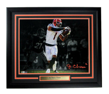 Ja'Marr Chase Cincinnati Bengals Signed/Auto