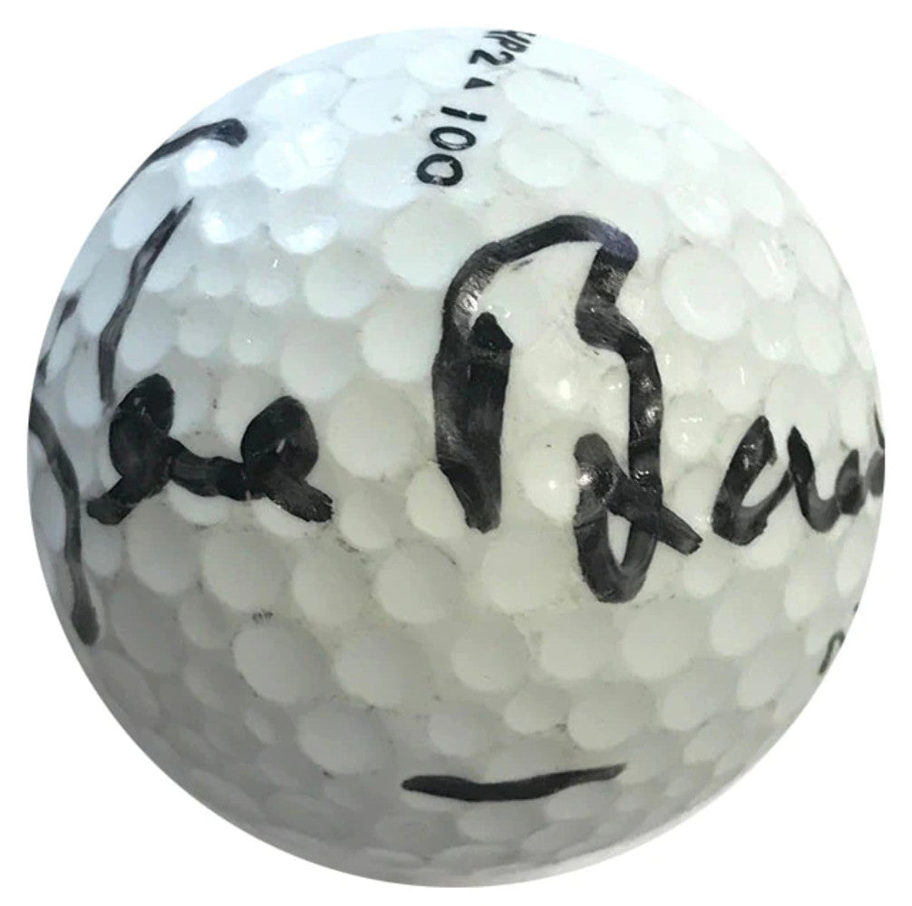Gene Barry Autographed Titleist 2 Golf Ball