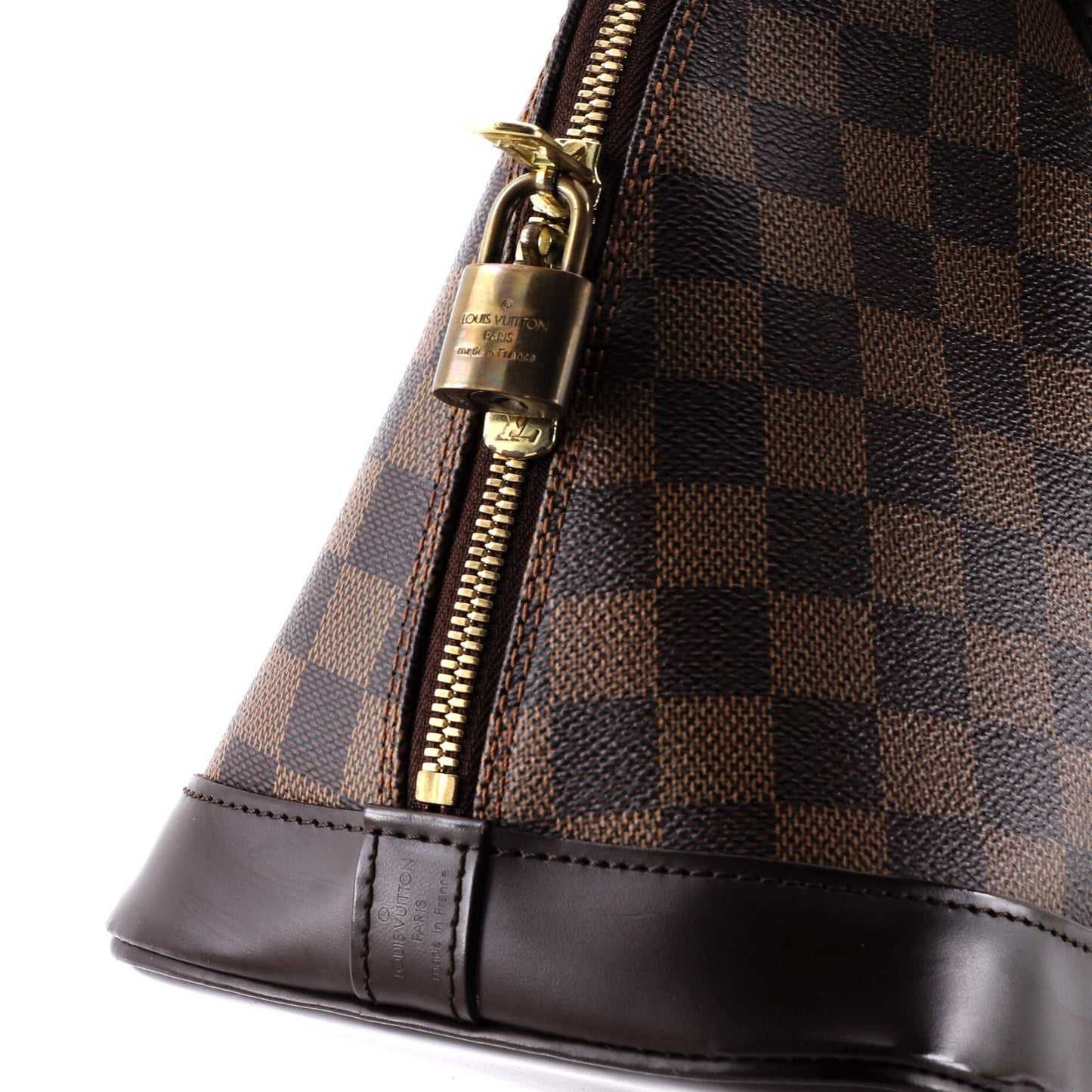 Louis Vuitton Alma Handbag Damier Pm