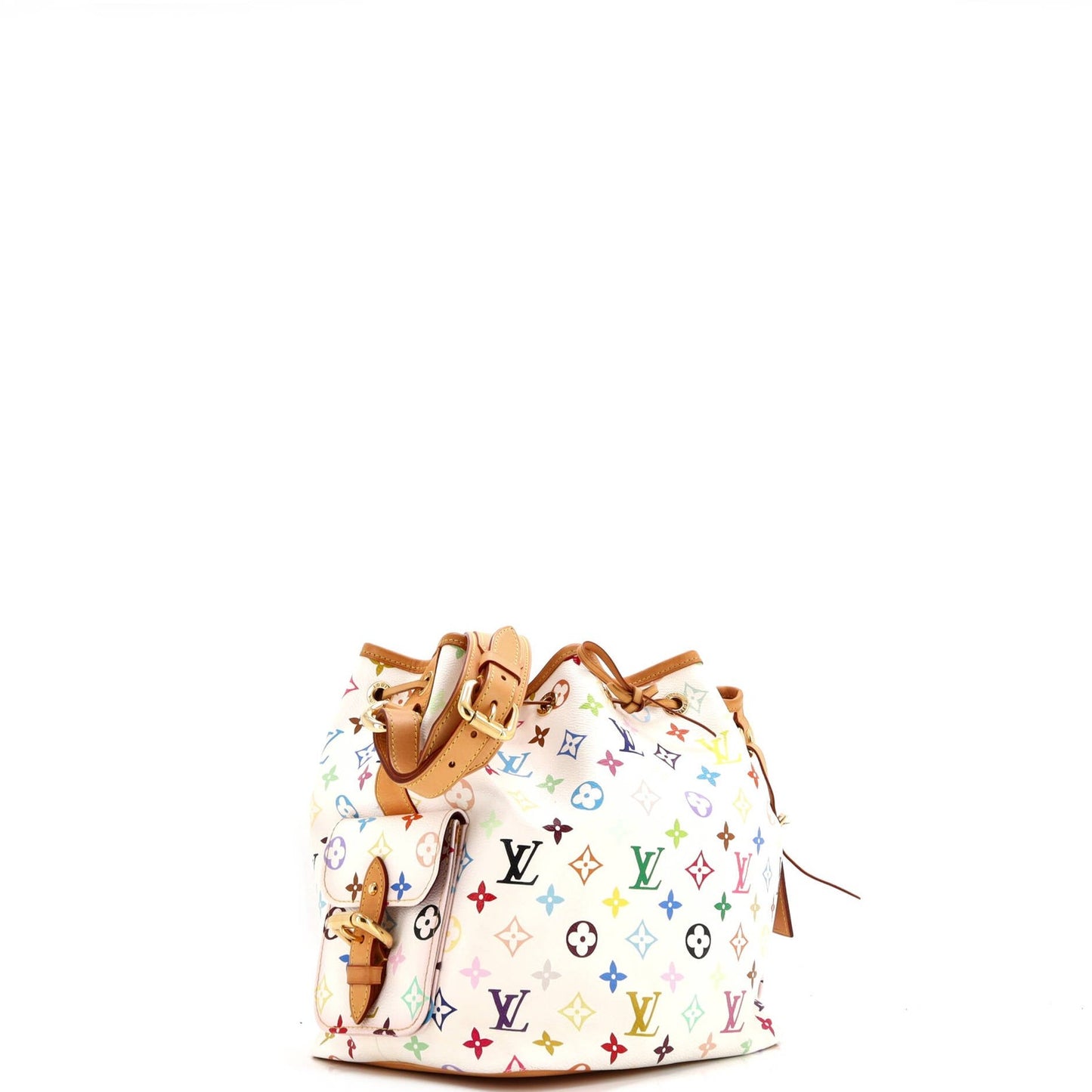 Louis Vuitton Petit Noe Handbag Monogram Multicolor