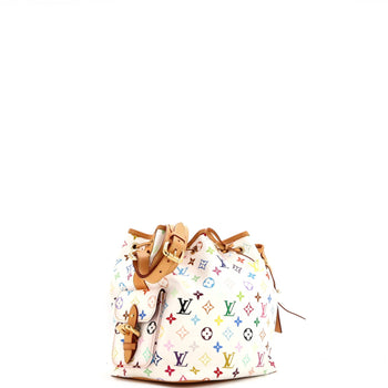 Louis Vuitton Petit Noe Handbag Monogram Multicolor