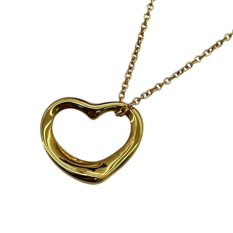 Tiffany & Co. Open Heart Necklace Gold 750