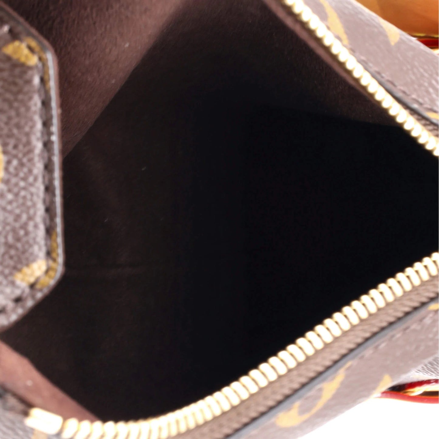 Louis Vuitton Side Trunk Handbag Monogram Canvas Pm