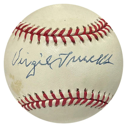 Virgil Trucks Autographed Baseball (Psa)