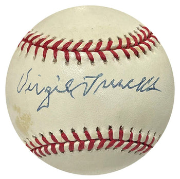 Virgil Trucks Autographed Baseball (Psa)