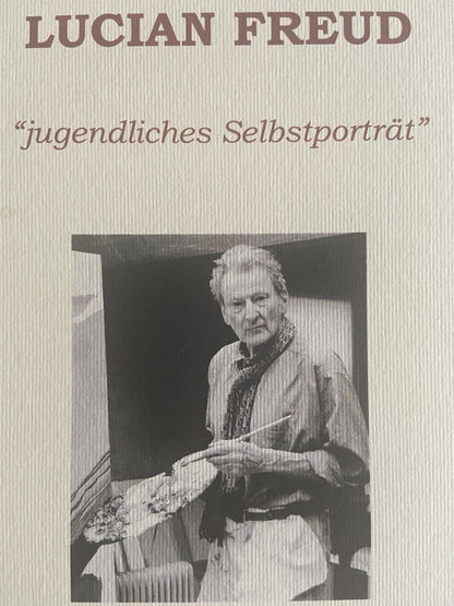 Lucian Freud Lithograph Coa Hand-Numbered Signed Limited 275Ex