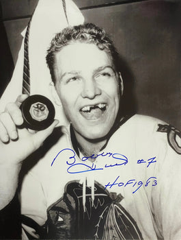 Bobby Hull Autographed 16X20 Hockey Photo
