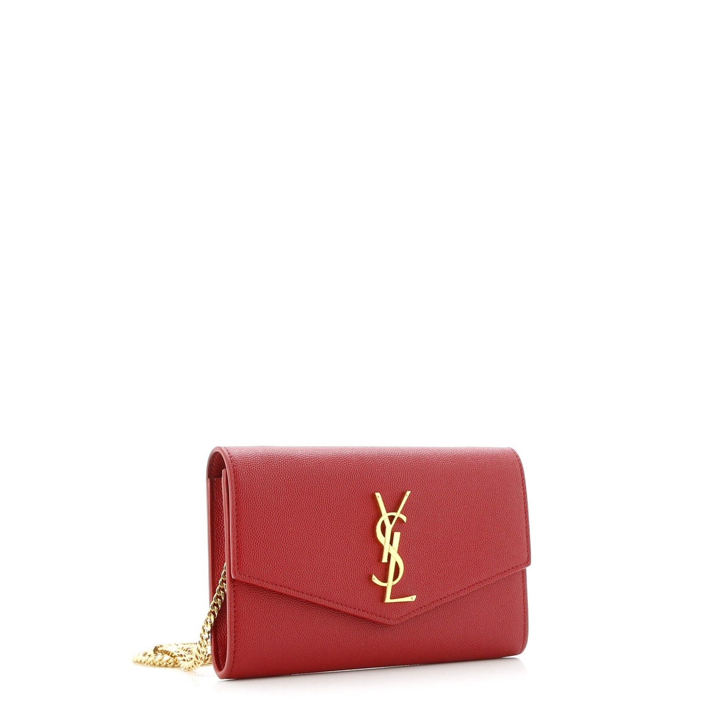 Saint Laurent Uptown Chain Wallet Leather