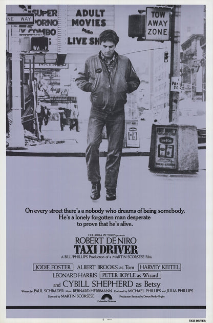 Artist Unknown Taxi Driver " Poster Vintage "Taxi
