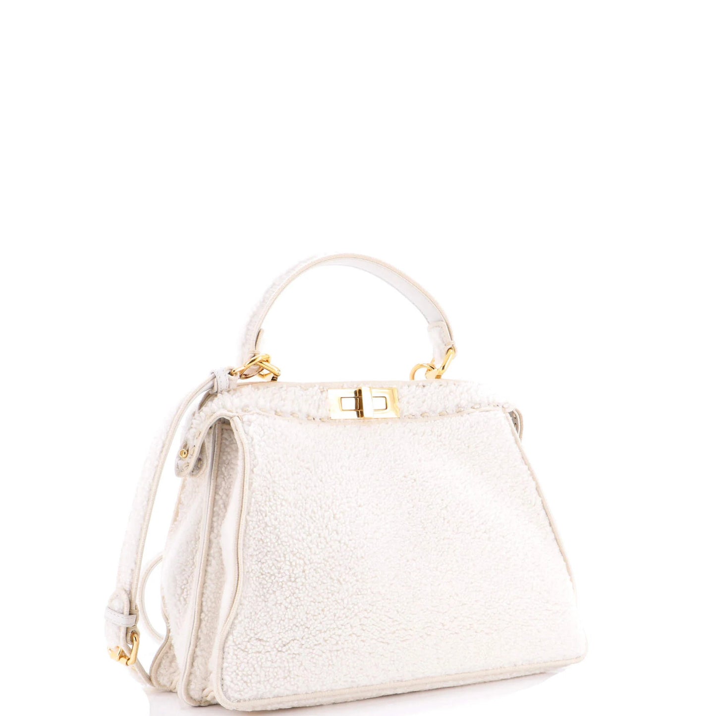 Fendi Peekaboo Iseeu Bag Shearling Medium