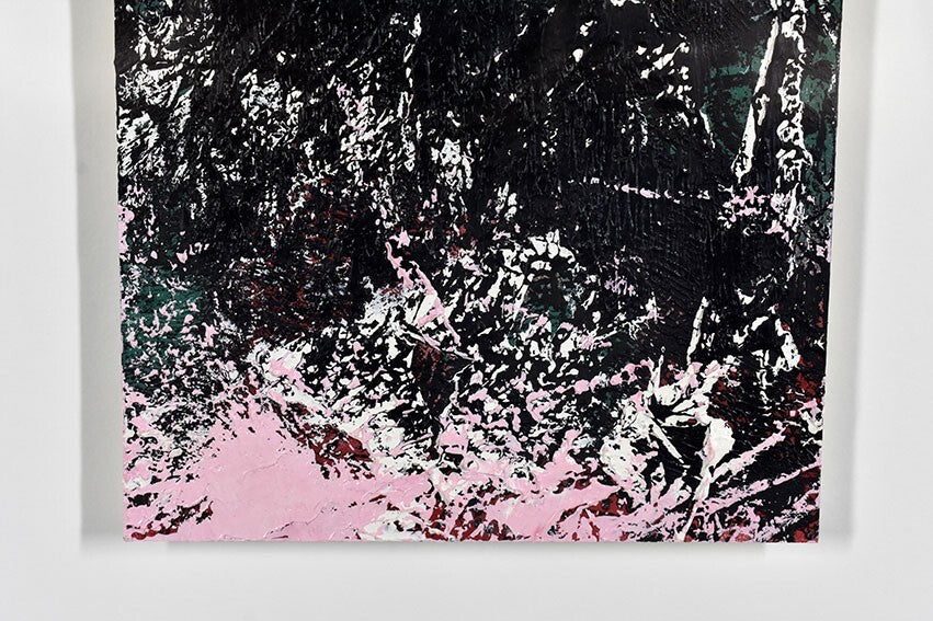 Steven Cox (Scottish) Oil on Paper Original Paintings Unique Work Abstract 2015