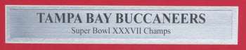 Buccaneers 2003 Super Bowl Xxxvii  San Diego Tribune Newspaper Framed 157877