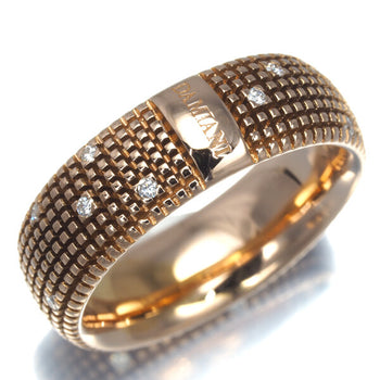 Damiani Ring Metropolitan Dream Diamond 18P Us7.75 18K 750 Rose Gold