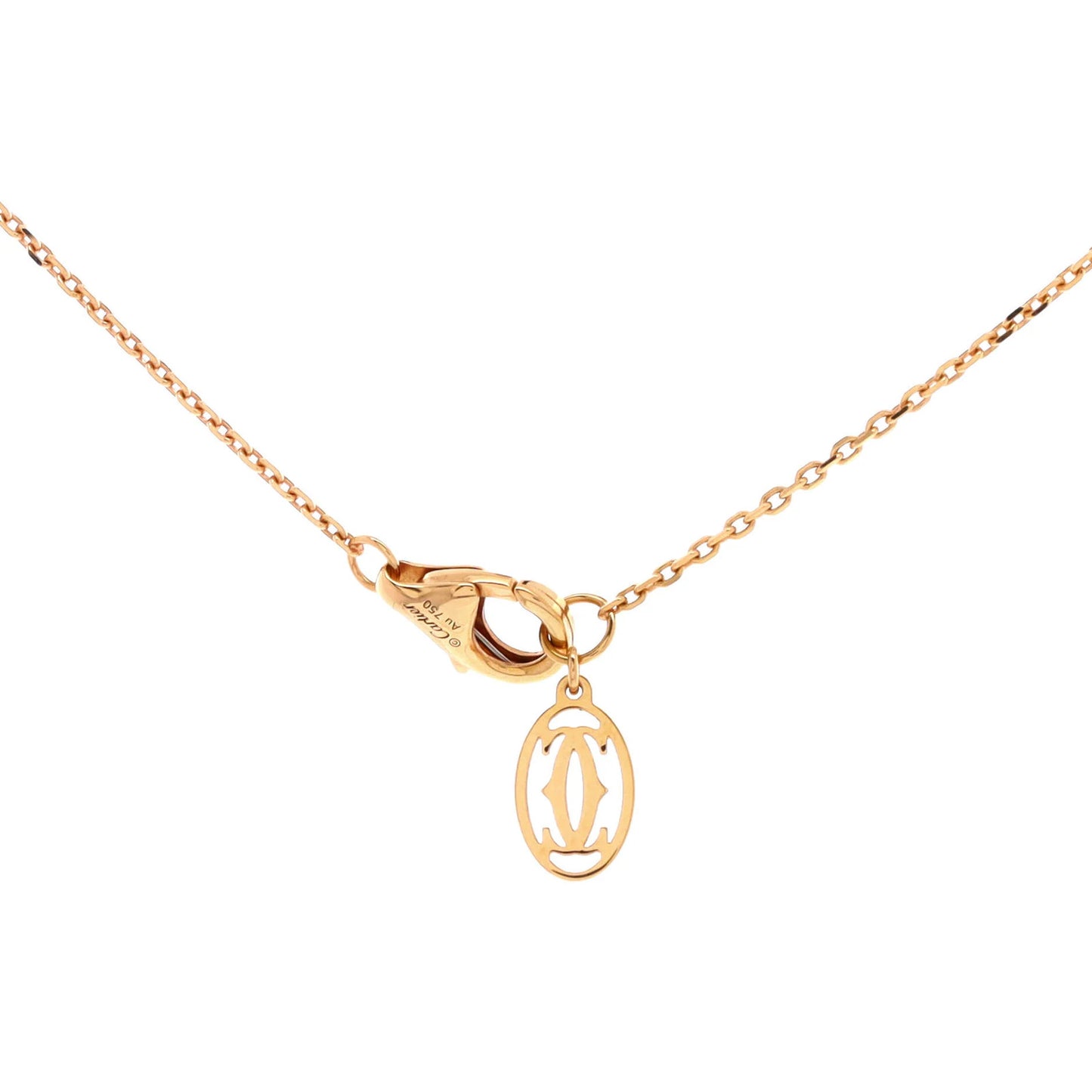 Cartier Cartier D'Amour Pendant Necklace 18K Rose Gold With Diamond Xs