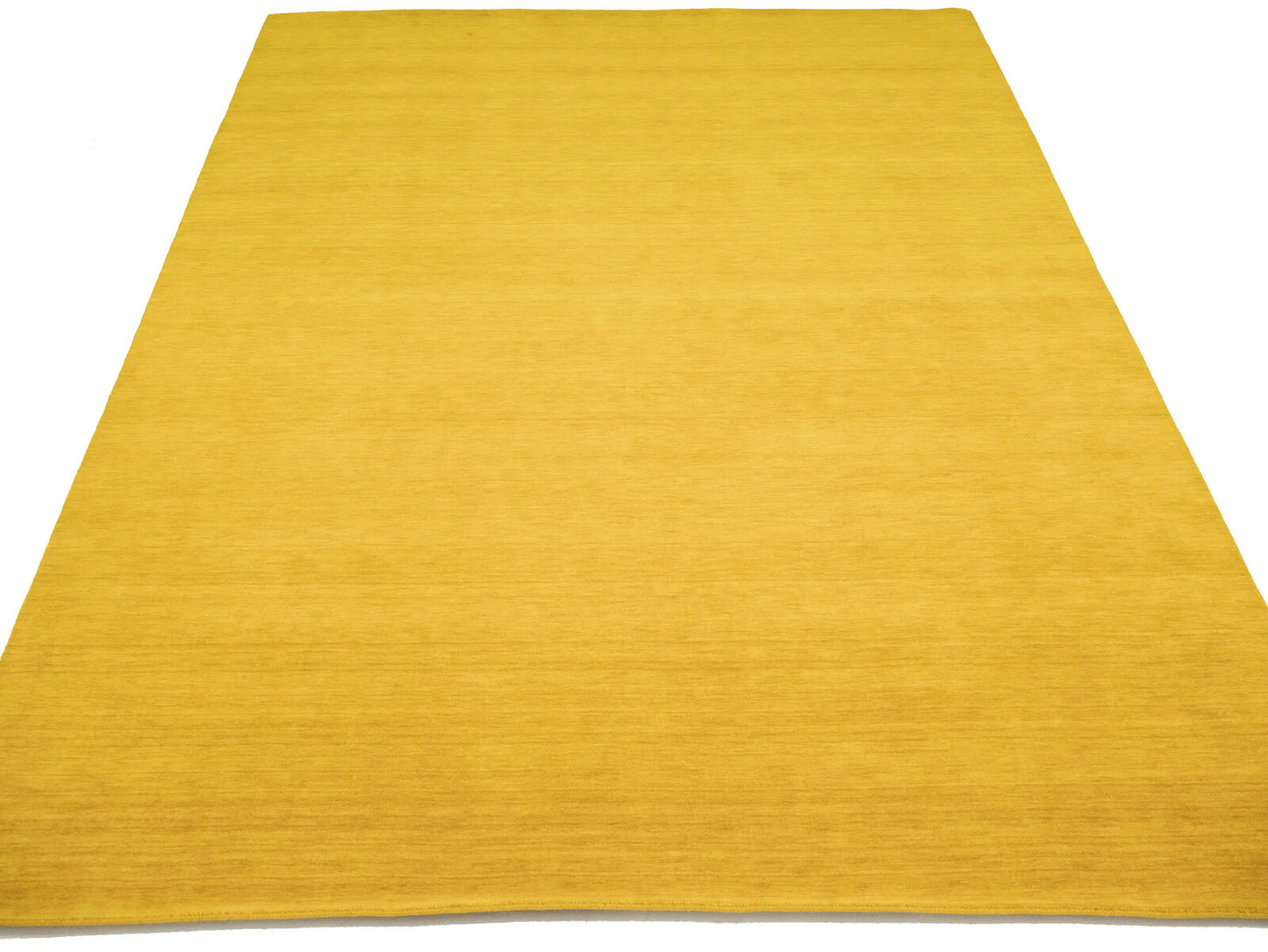 Solid Design Hand-Loomed 9X12 Gabbeh Wool Rug