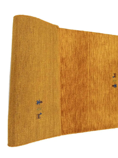 Orange Tribal Pictorial 3X8 Gabbeh Modern Runner
