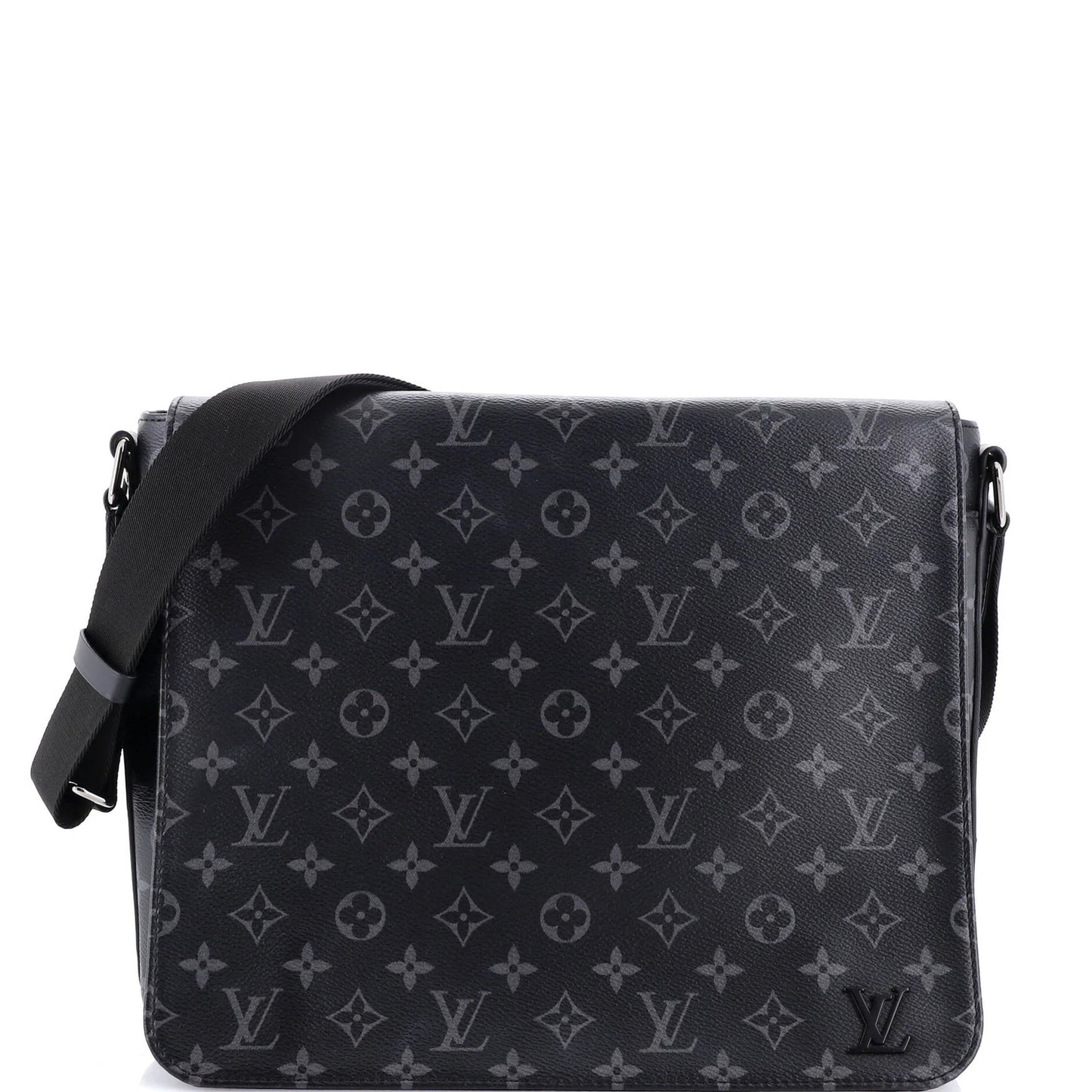 Louis Vuitton District Messenger Bag Monogram Eclipse Canvas Mm
