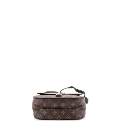 Louis Vuitton Chain It Handbag Monogram Canvas With Leather Pm