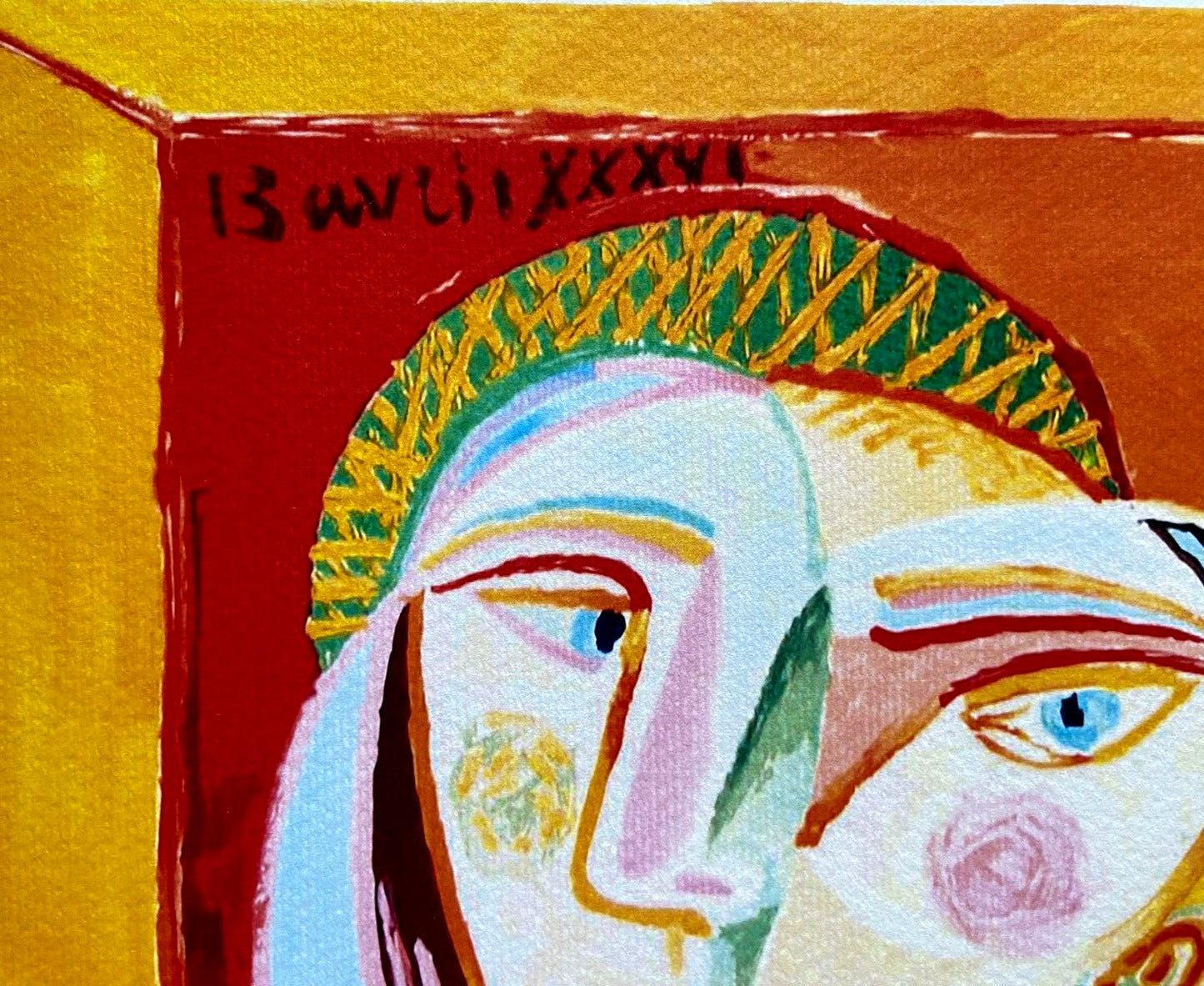 Pablo Picasso Lithograph Coa Signed Numbered 180 Ex (Joan:Mir)