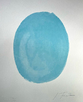 Lucio Fontana Lithograph 1978 Coa Signed In Pen