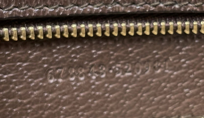 Gucci Jackie 1961 Hobo Studded Printed Gg Coated Canvas Small