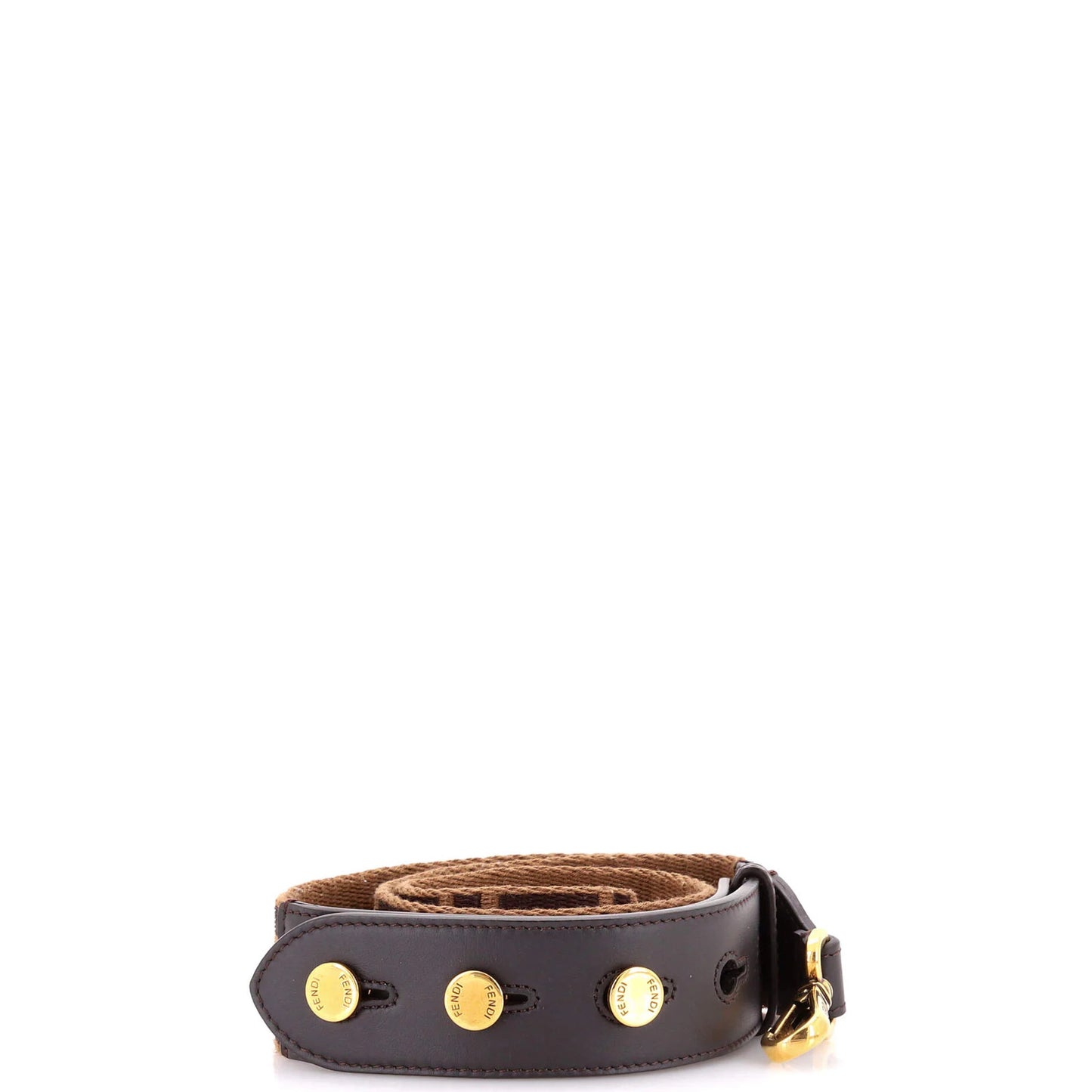 Fendi Ff 1974 Strap You Shoulder Strap Zucca Canvas