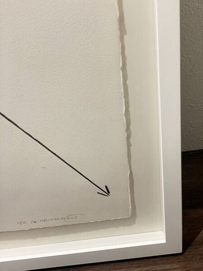 Lawrence Weiner 2008 Original Lithograph On Paper