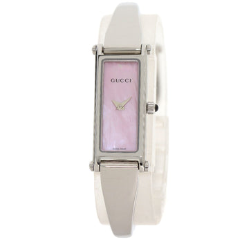 GUCCI Square face Watches 1500L Stainless