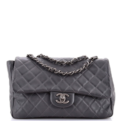 Chanel Classic Single Flap Bag Quilted Lambskin Jumbo
