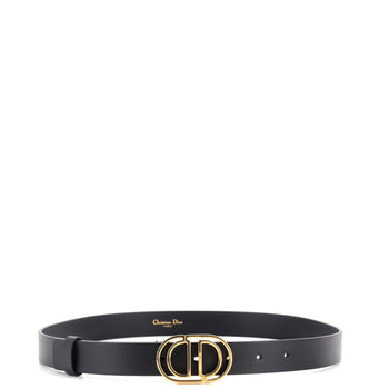 Christian Dior 30 Montaigne Cut-Out Belt Leather Thin