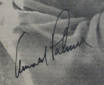 Arnold Palmer Signed December 11, 1969 Pro Sports