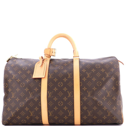 Louis Vuitton Keepall Bag Monogram Canvas 50