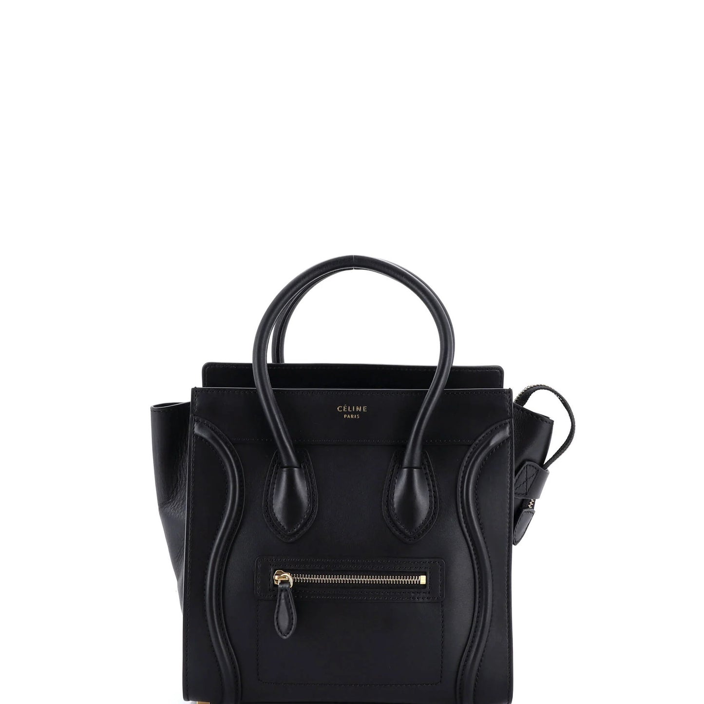 Celine Luggage Bag Smooth Leather Micro