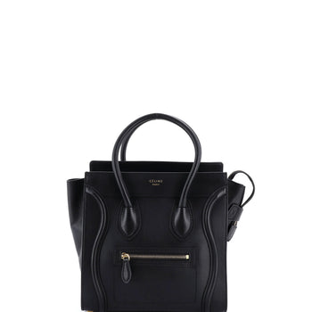 Celine Luggage Bag Smooth Leather Micro