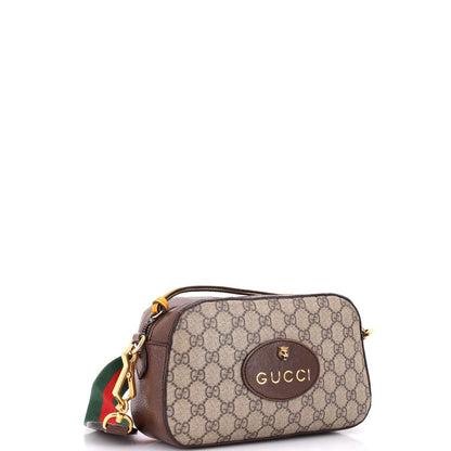 Gucci Neo Vintage Camera Messenger Bag Gg Coated Canvas