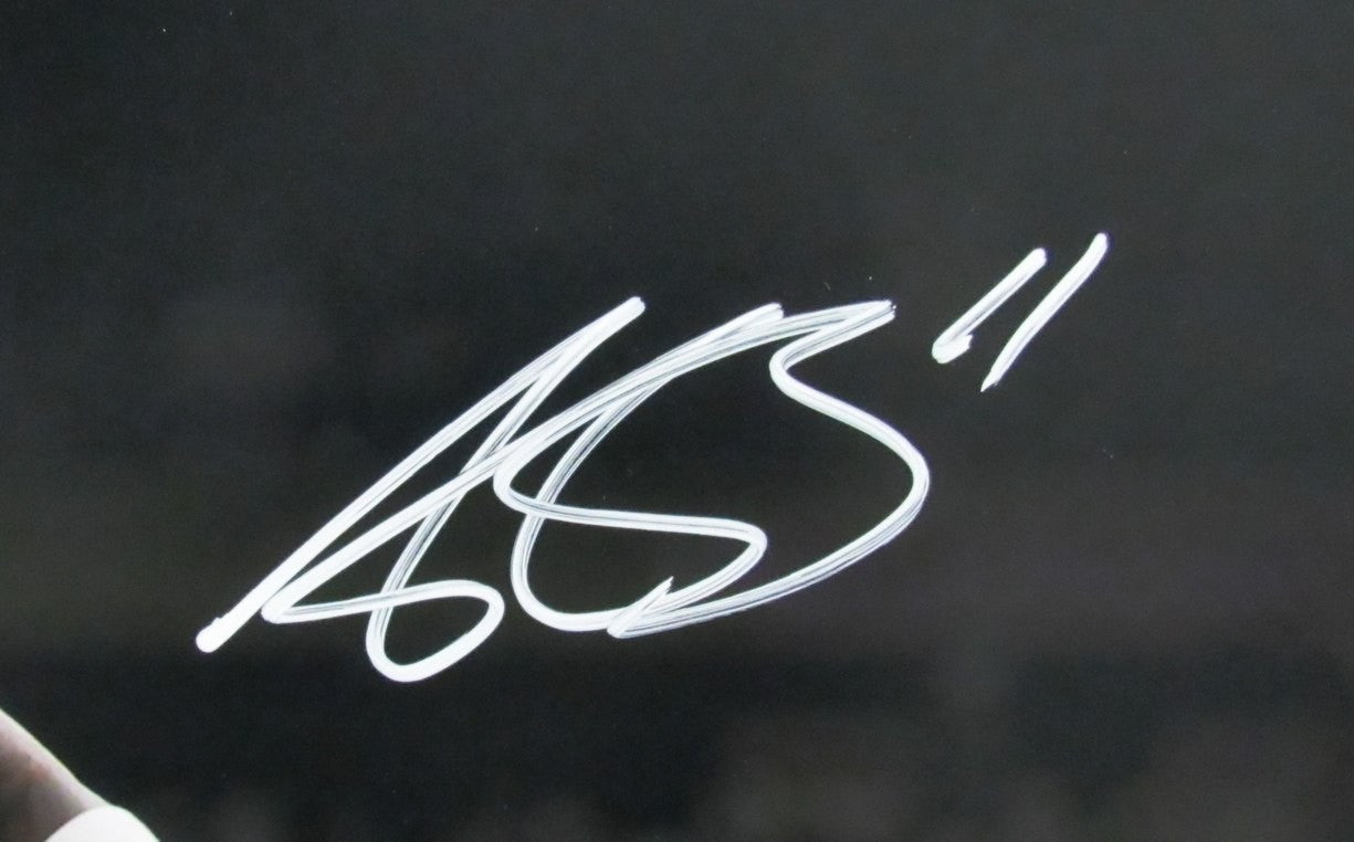 A.J. Brown Philadelphia Eagles Autographed 16X20 Super Bowl 59 Photo Beckett 637