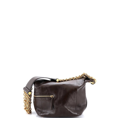 Chloe Multi Chain Camera Bag Leather Small