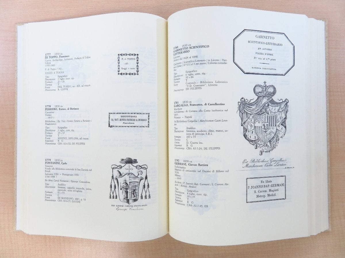 Egisto Bragaglia (Ed.): Gli Ex Libris Italiani Dalle Origini Alla Fine -1993