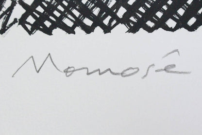 Hisashi Momose Strips Signed Original Lithograph