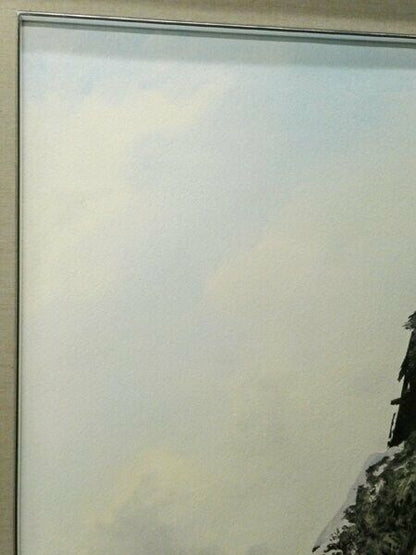 Brian Williams Original Painting Watercolor On